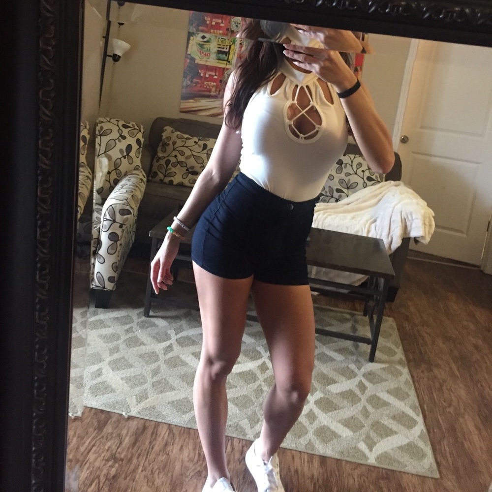 NWOT Sexy Bodysuit with front cutouts